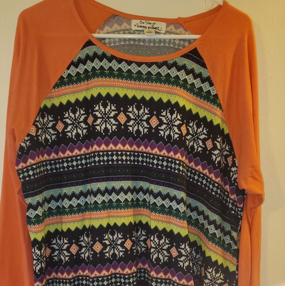 Multi-colored top